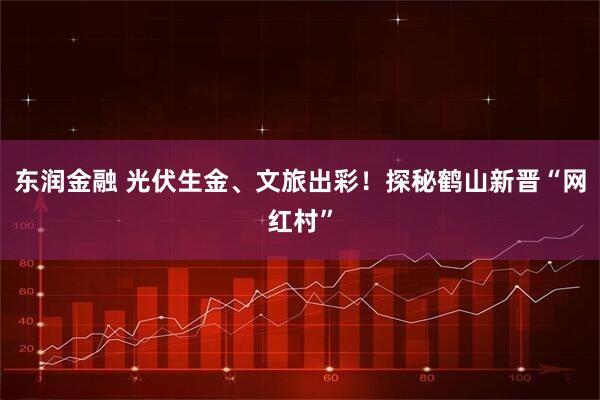 东润金融 光伏生金、文旅出彩！探秘鹤山新晋“网红村”