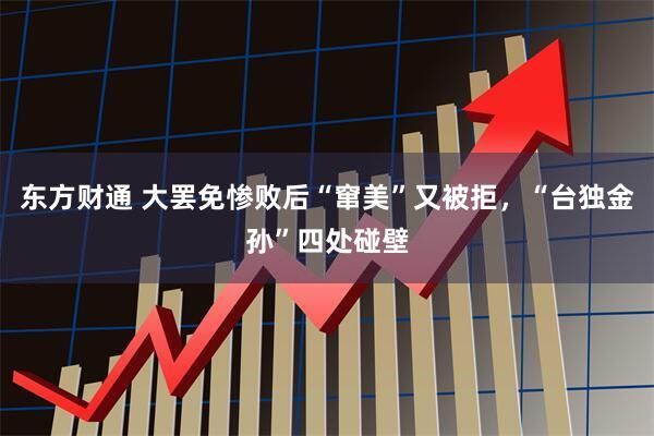 东方财通 大罢免惨败后“窜美”又被拒，“台独金孙”四处碰壁