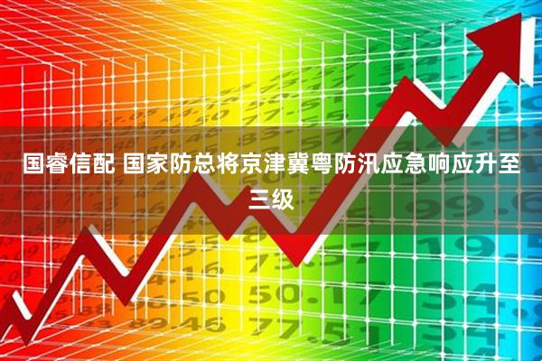 国睿信配 国家防总将京津冀粤防汛应急响应升至三级