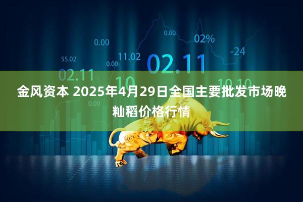 金风资本 2025年4月29日全国主要批发市场晚籼稻价格行情
